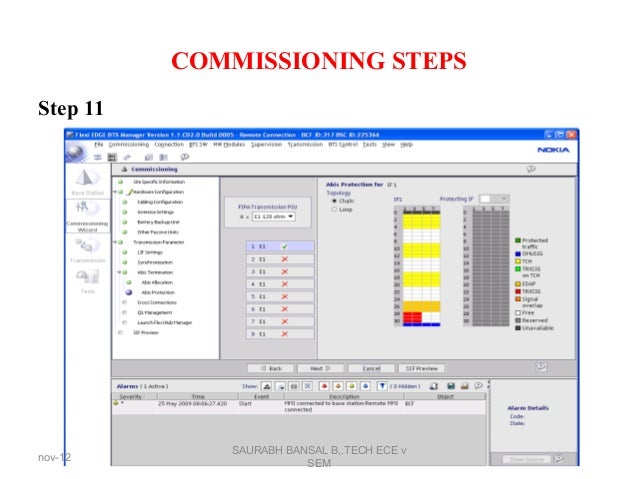 nsn bts commissioning